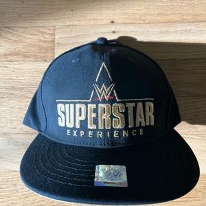 WWE Authentic VIP Official Black Signed Superstars Experience Snapback Hat Cap